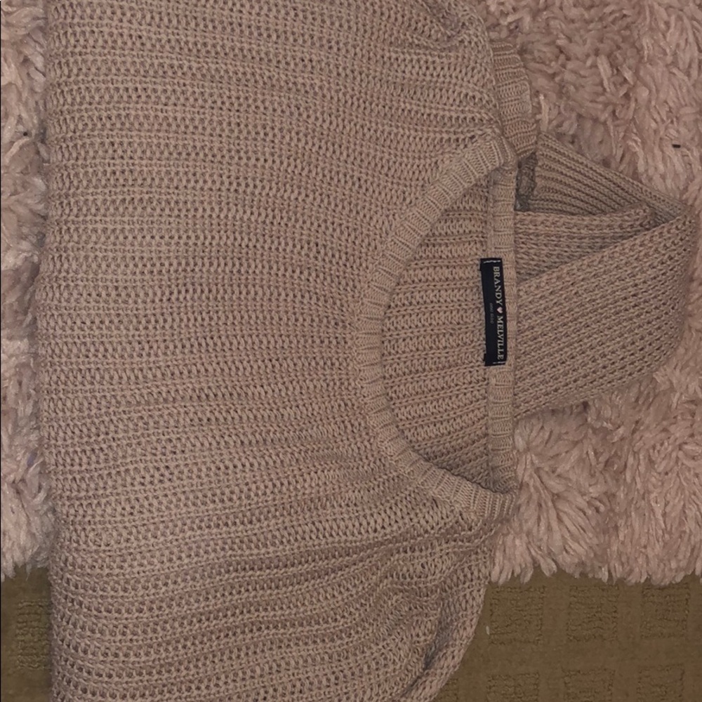 Brandy Melville dusty pink sweater!